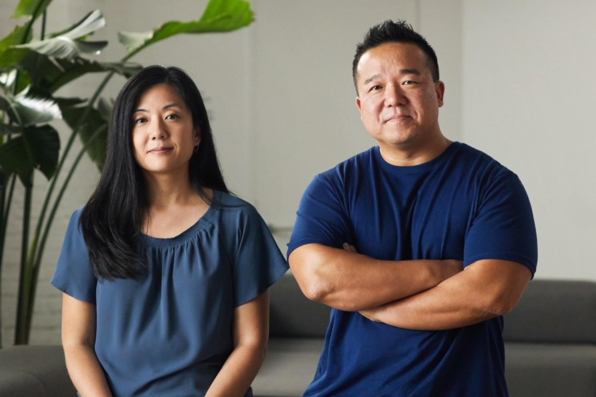 Two Urban X participants are smiling into the camera.